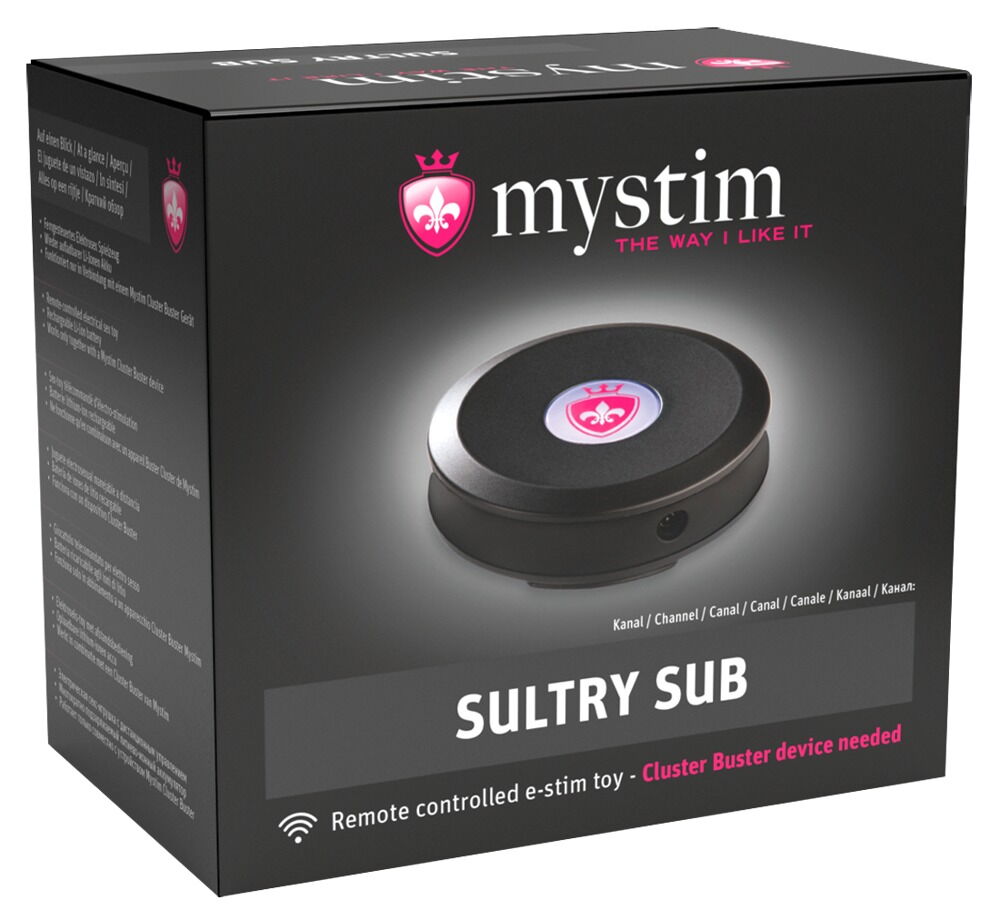 Empfänger „Sultry Sub”, Kanal 2, kompatibel mit Mystim E-stim-Toys