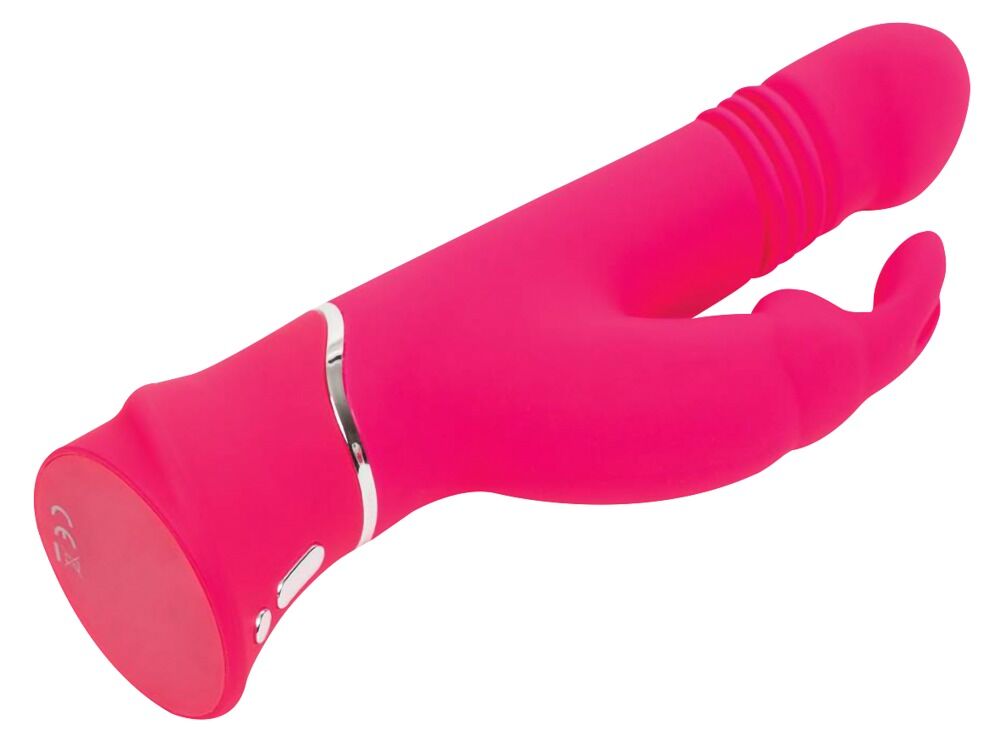 Rabbitvibrator „Thrusting Vibrator“ mit Stoßfunktion