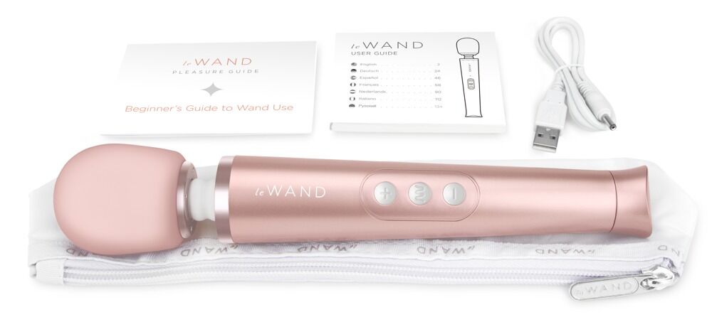 Massagestab „le Wand Petite“ mit 6 Vibrationsmodi in 10 Geschwindigkeiten