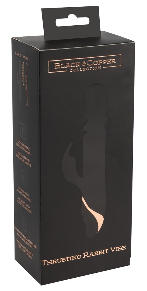 Rabbitvibrator „Thrusting Rabbit“ mit Stoßfunktion