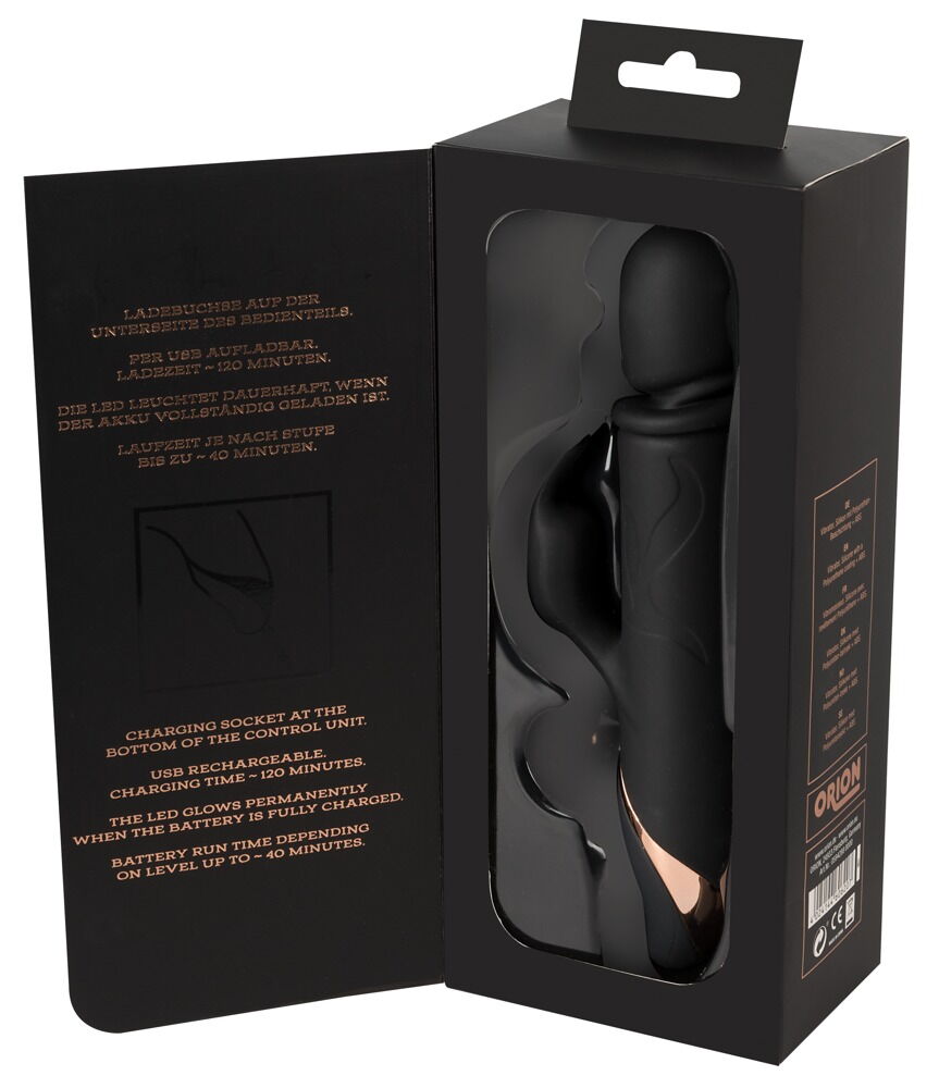 Rabbitvibrator „Thrusting Rabbit“ mit Stoßfunktion