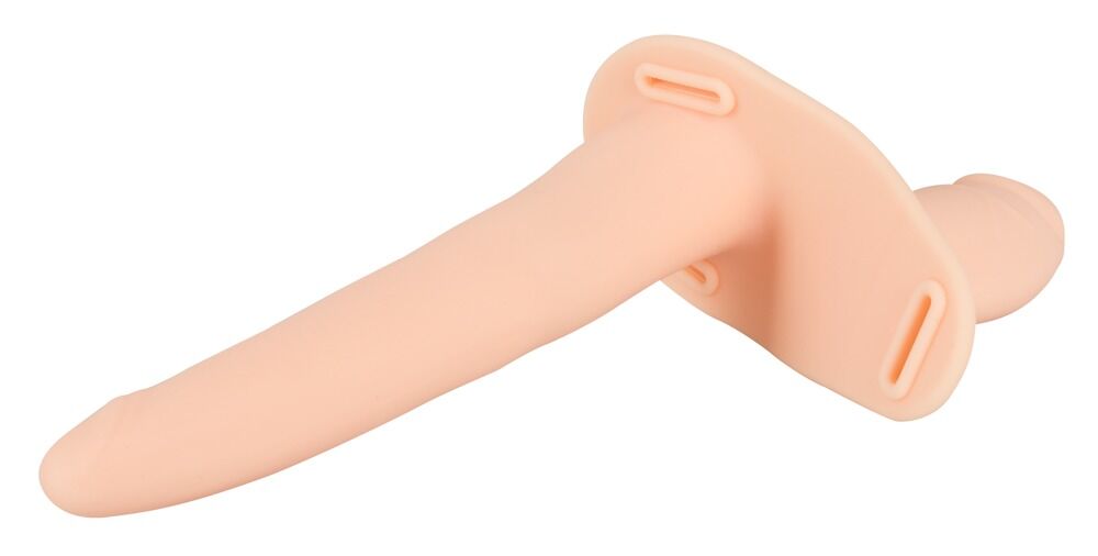 Umschnallvibrator „Vibrating Double Strap-On“, 15,7 cm, 8,8 cm