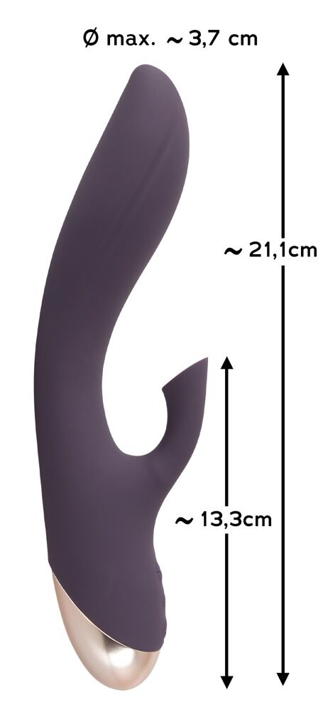 Vibrator „Sucking“, 21,6 cm