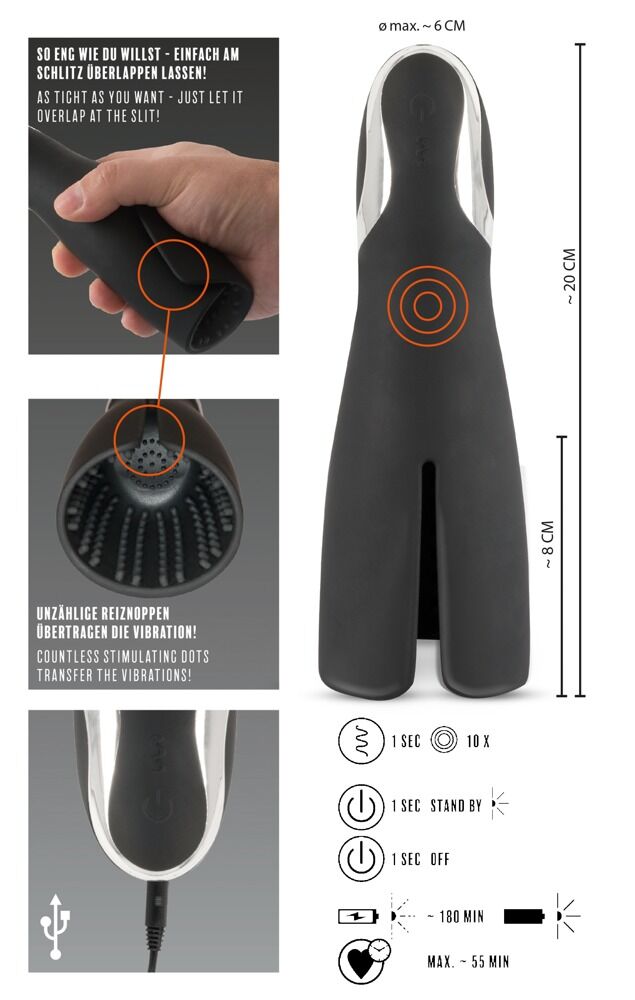 Masturbator „Strong Vibrating“ mit starker Vibration