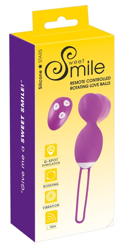 Vibrokugeln „RC Rotating Love Ball“, 61 g