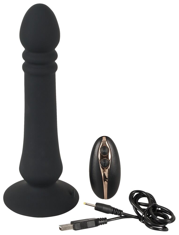 Stoßvibrator „Anal Thruster“ mit Saugfuß