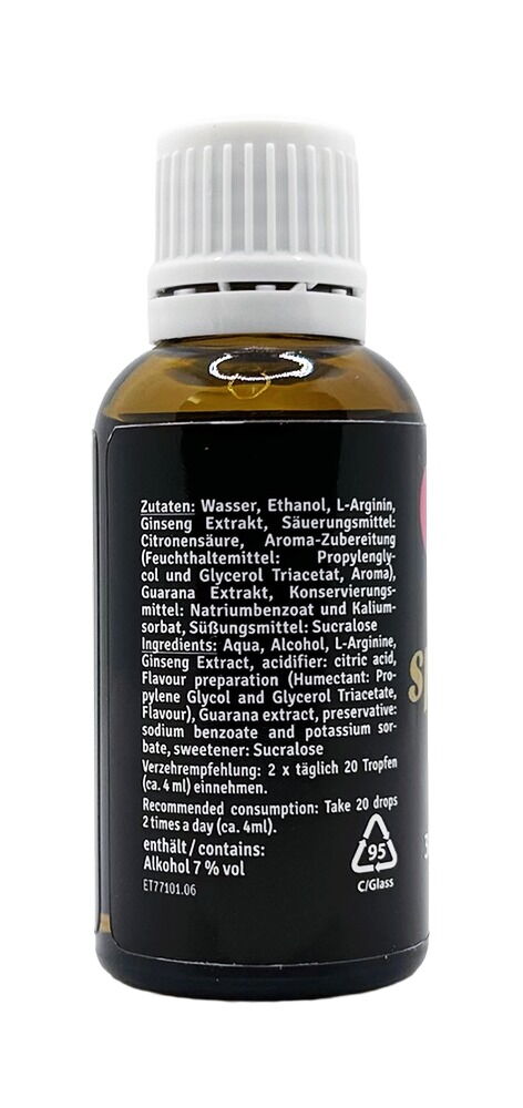 Tropfen „Gold Women“, Nahrungsergänzungsmittel