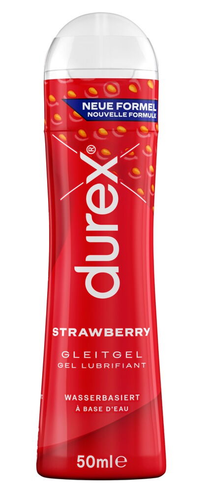 „Durex Play Sweet Strawberry“, mit Erdbeer-Aroma