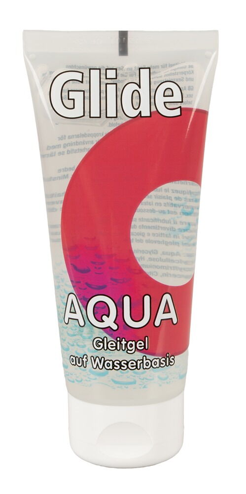 Gleitgel „Glide Aqua“ auf Wasserbasis, vegan