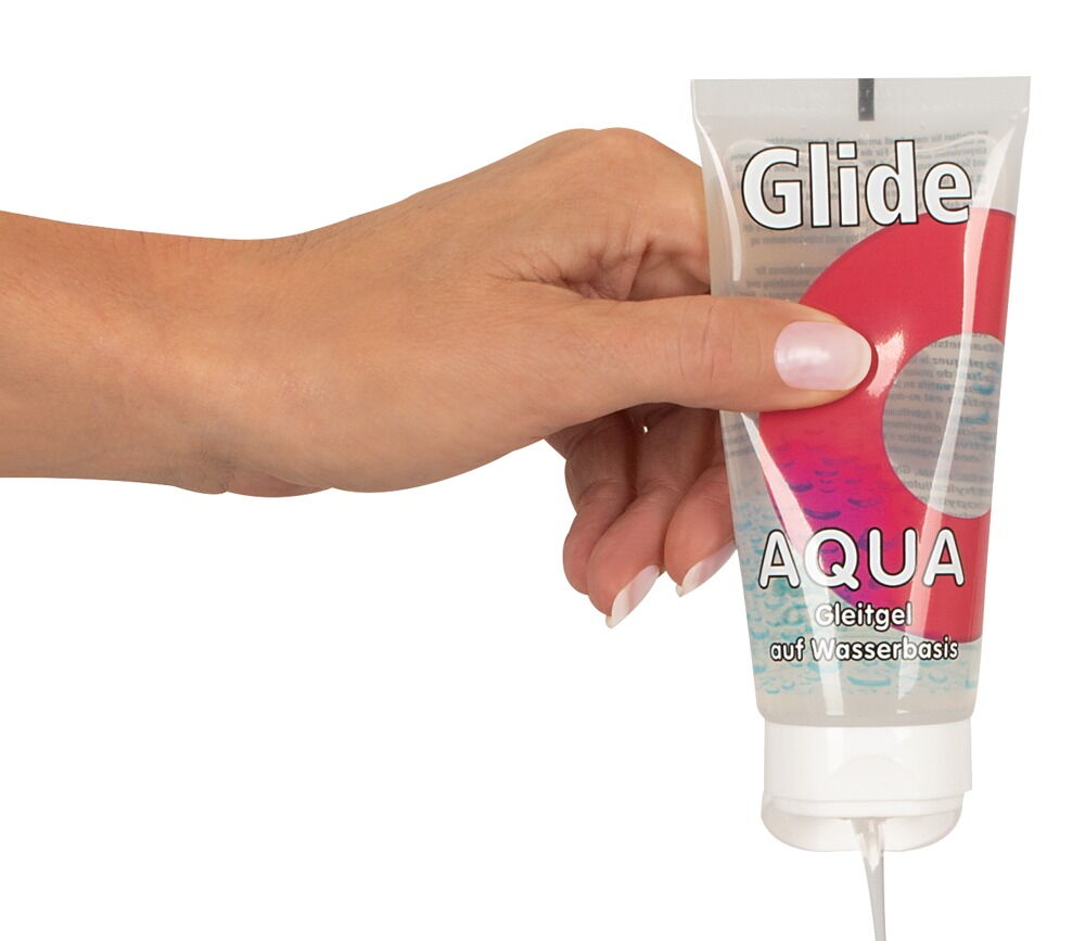 Gleitgel „Glide Aqua“ auf Wasserbasis, vegan