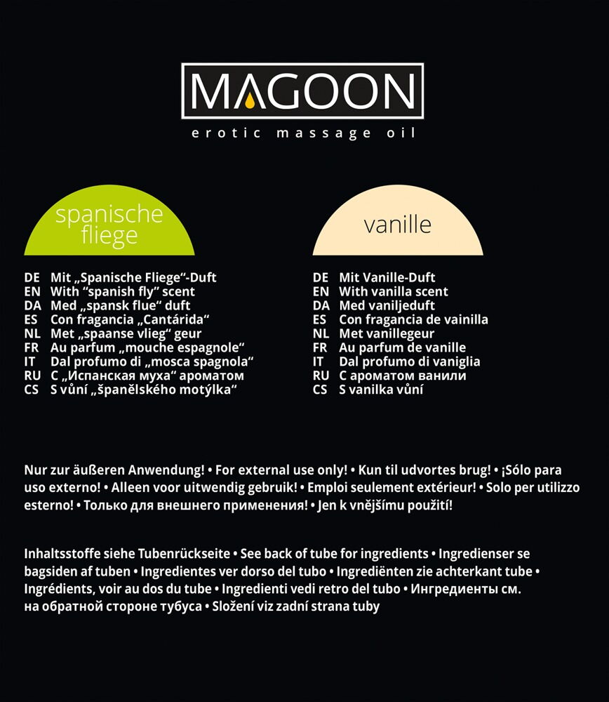 6-teiliges Massageöl-Set