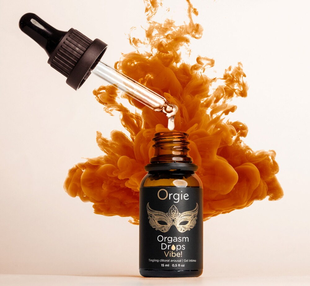 Klitoris-Tropfen „Orgasm Drops Vibe!“ zum Auftragen, wärmend, 15 ml