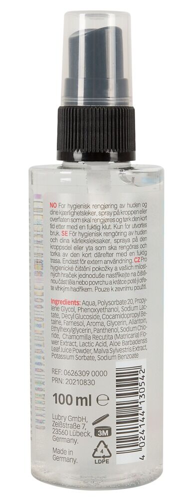 Intim-Reinigungsspray „2in1 Clean“ für Haut und Toys