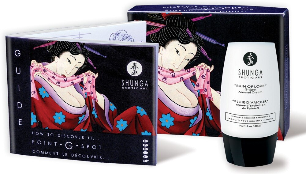 Stimulationsgel „Rain of Love G-Spot Arousal Cream “ inkl. Booklet