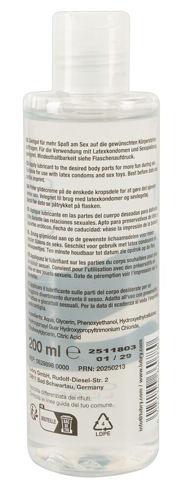 Gleitgel „Feuchtmacher Anal“ auf Wasserbasis