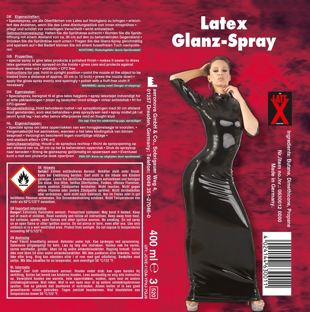 Pflegespray „Latex-Glanz-Spray“