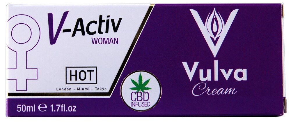 Stimulationscreme „V-Activ Vulva Cream“ mit CBD