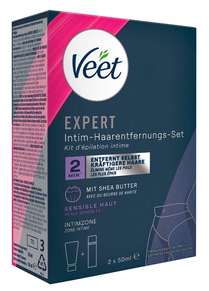 2-teiliges Enthaarungscreme-Set „Veet EXPERT“