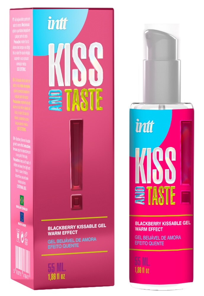 Intimgel „Kiss and Taste!“ mit Wärme-Effekt