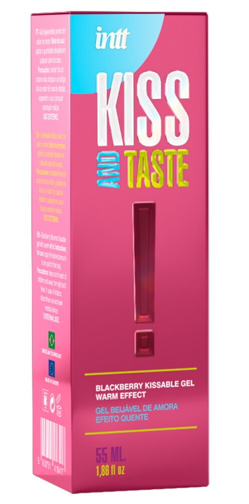 Intimgel „Kiss and Taste!“ mit Wärme-Effekt