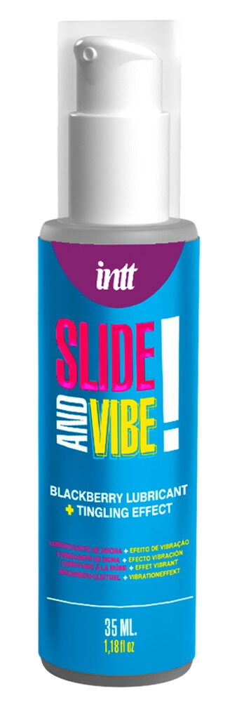 Intimgel „Slide and Vibe!“ mit Prickel-Effekt
