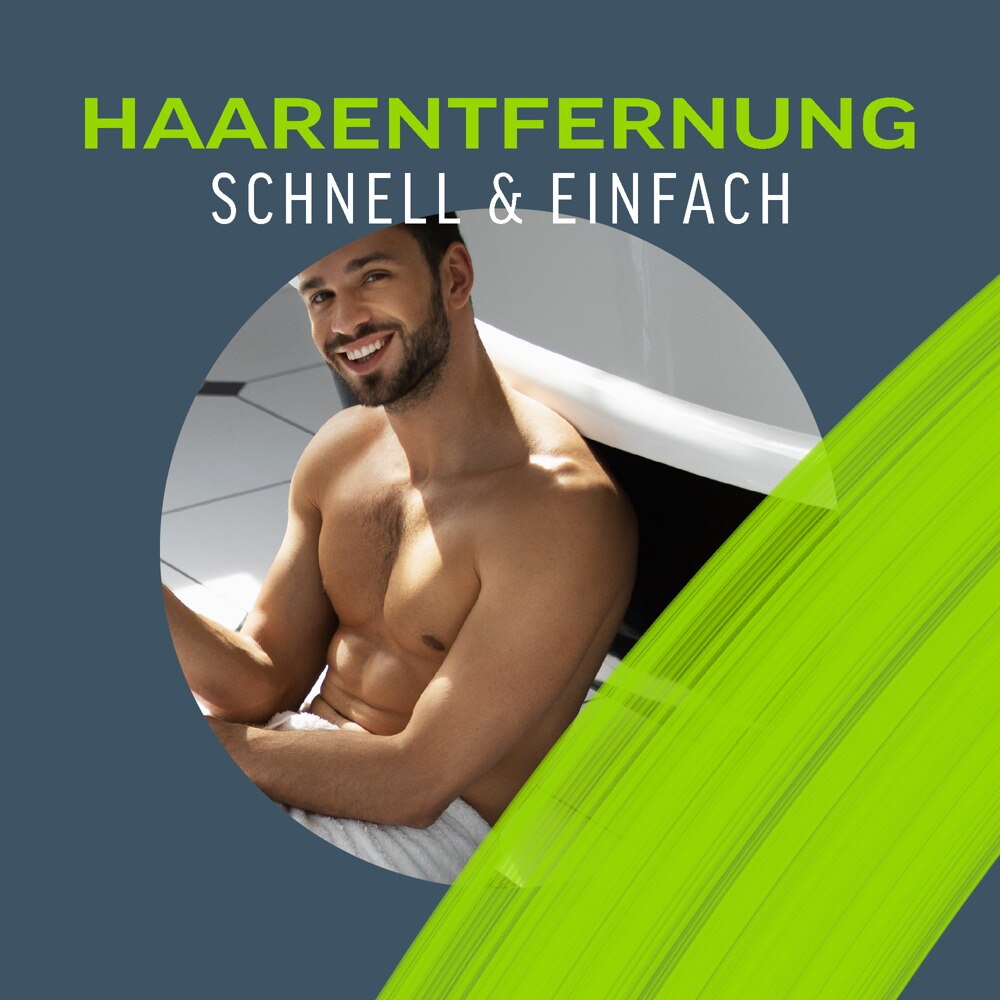 Enthaarungscreme „Veet Men TOTAL PRO“ für seinen Oberkörper & Beine