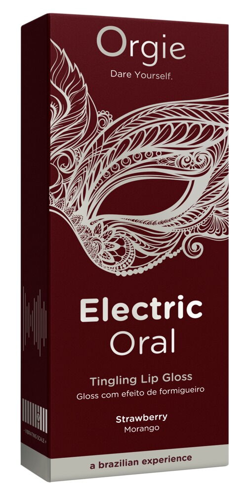 Lipgloss „Electric Oral“ mit Erdbeergeschmack