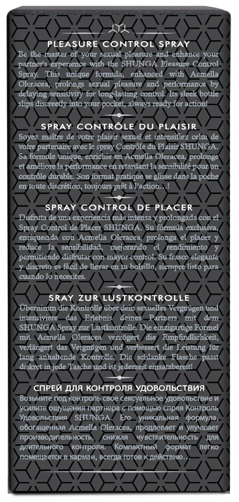 Penisspray zur Lustkontrolle