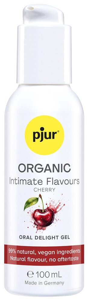 Intimgel „ORGANIC Intimate Flavours Oral Delight Gel“ auf Wasserbasis