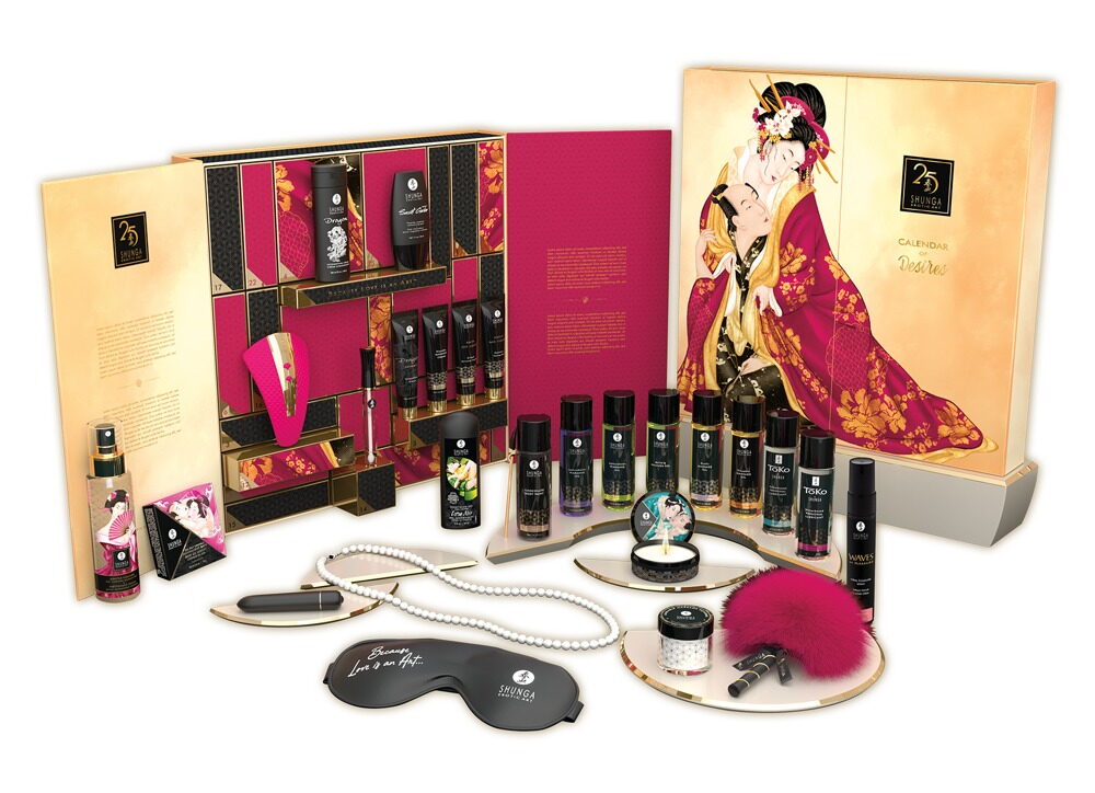 Erotik-Adventskalender „Calendar of Desires“ mit 25 Luxus-Intimprodukten