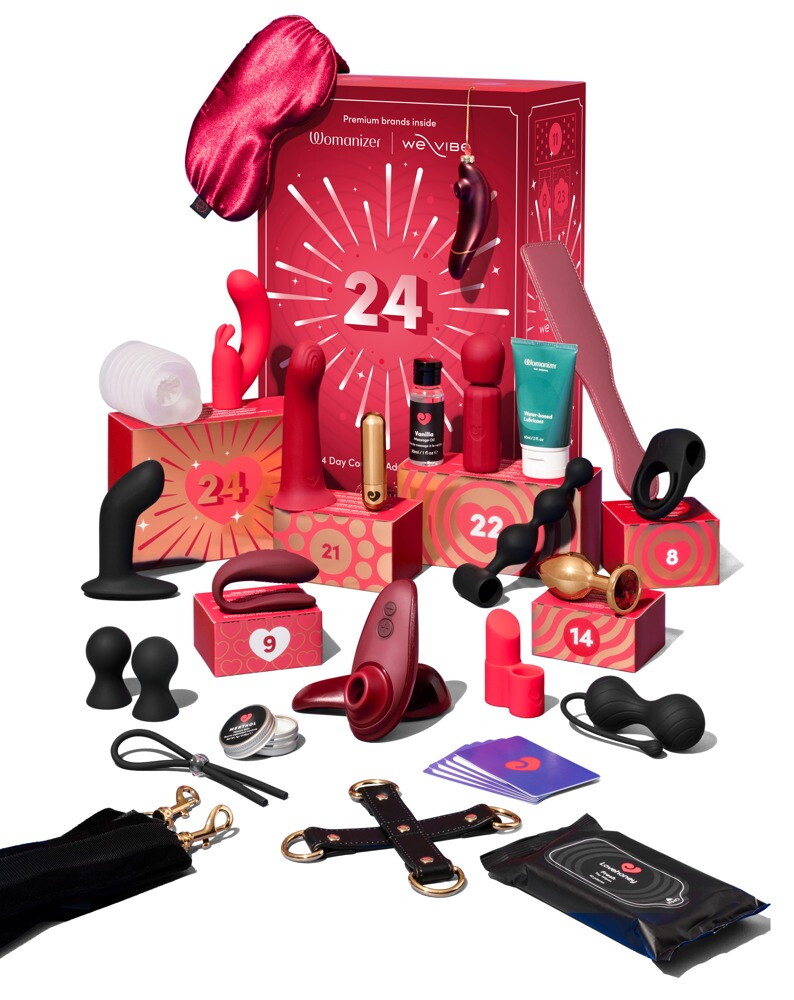 Erotik-Adventskalender „Couples“ inklusive Womanizer Liberty und We-Vibe Sync Lite