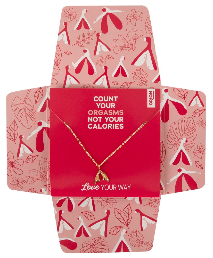 Halskette mit Klitoris-Anhänger