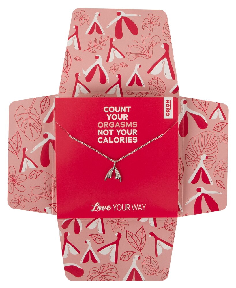 Halskette mit Klitoris-Anhänger