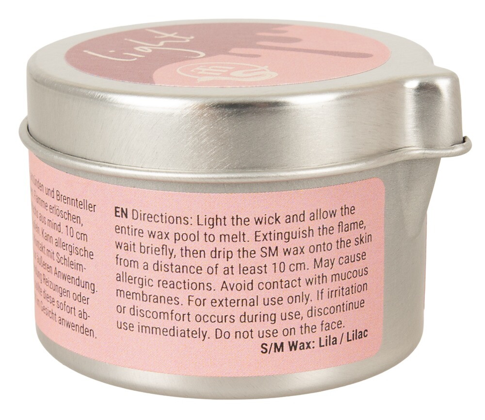S/M-Kerze „Maison Tabou Bougie Light“ im Alu-Tiegel