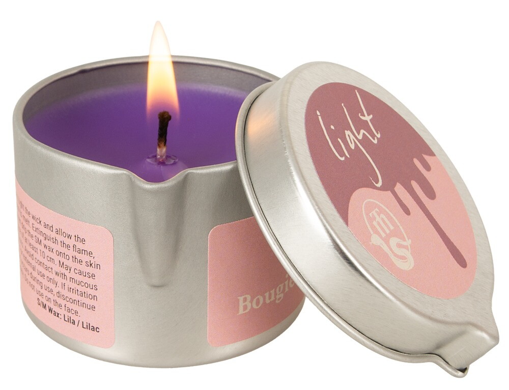 S/M-Kerze „Maison Tabou Bougie Light“ im Alu-Tiegel