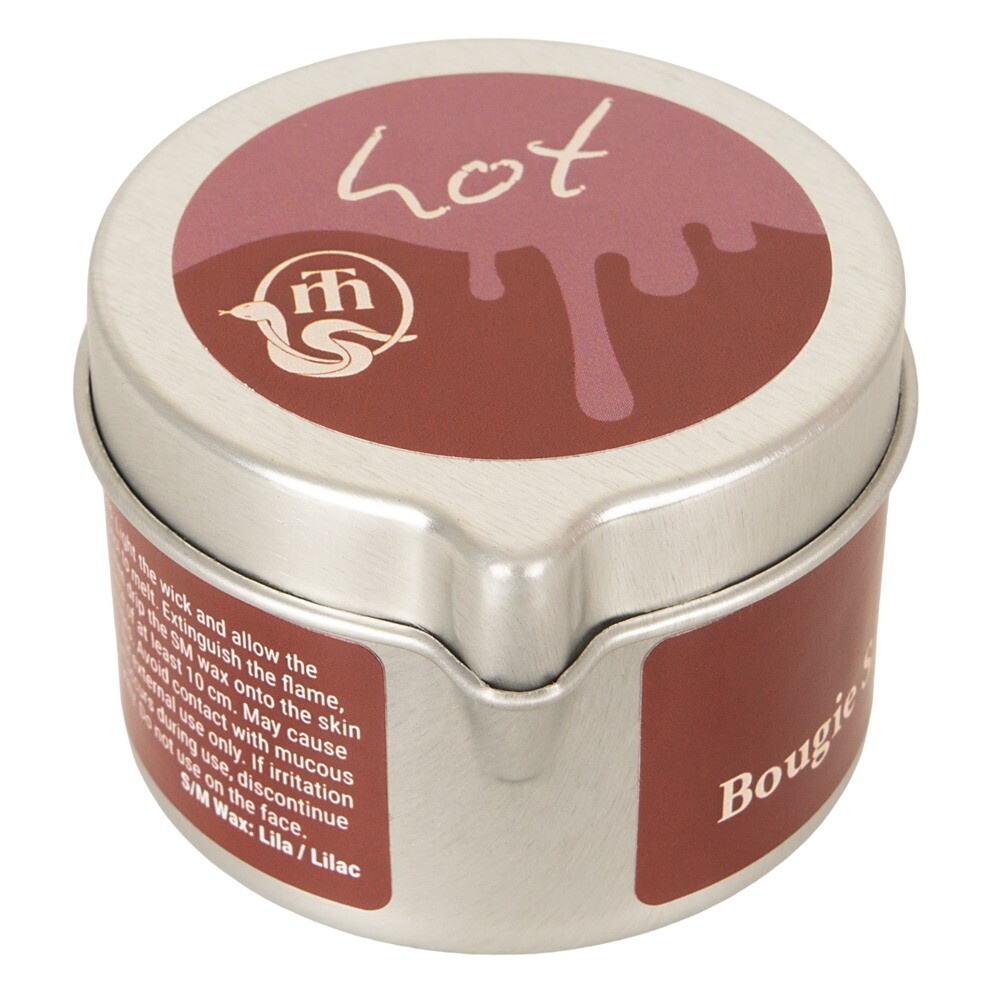 S/M-Kerze „Maison Tabou Bougie Hot“ im Alu-Tiegel