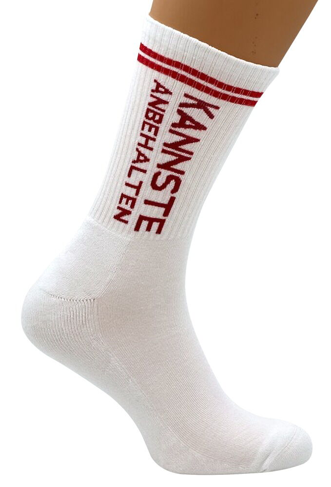 Socken „ORION“ mit Spruch: Kannste anbehalten