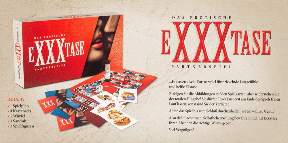 Brettspiel „Exxxtase“ für Paare