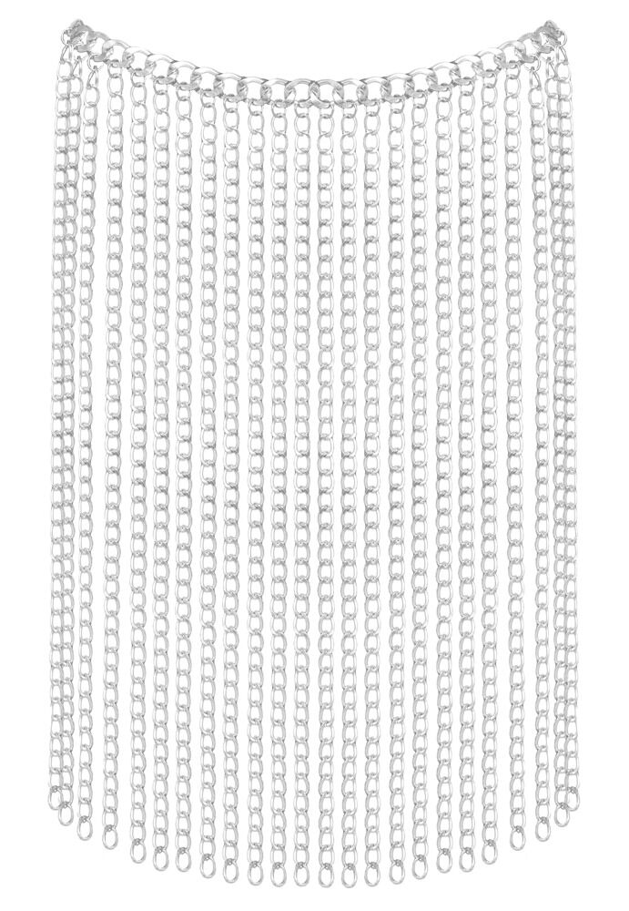 Körperkette als Kragen oder Rock tragbar