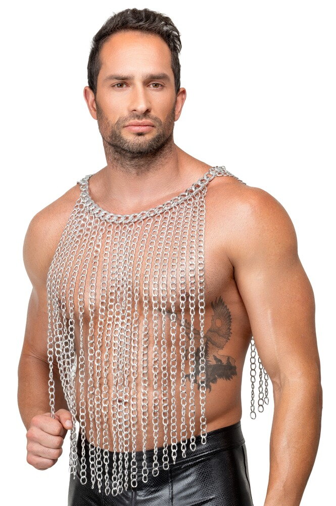 Körperkette als Kragen oder Rock tragbar