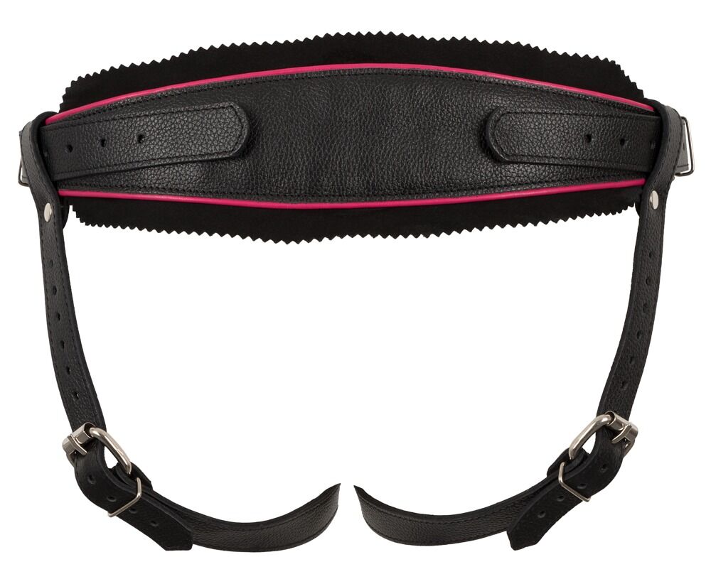 Strap-on-Harness aus Leder, po-frei