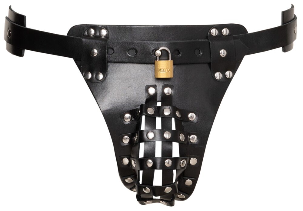Keuschheits-String aus Leder