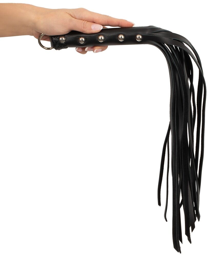 Peitsche „Flogger Beginner“ aus Leder, 52 cm