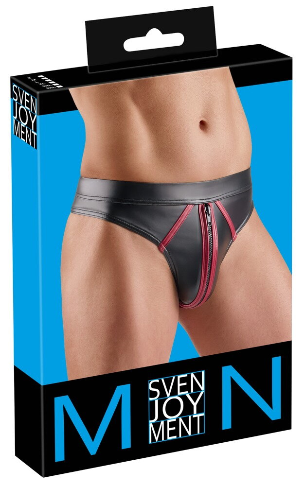 String mit Front-Reißverschluss