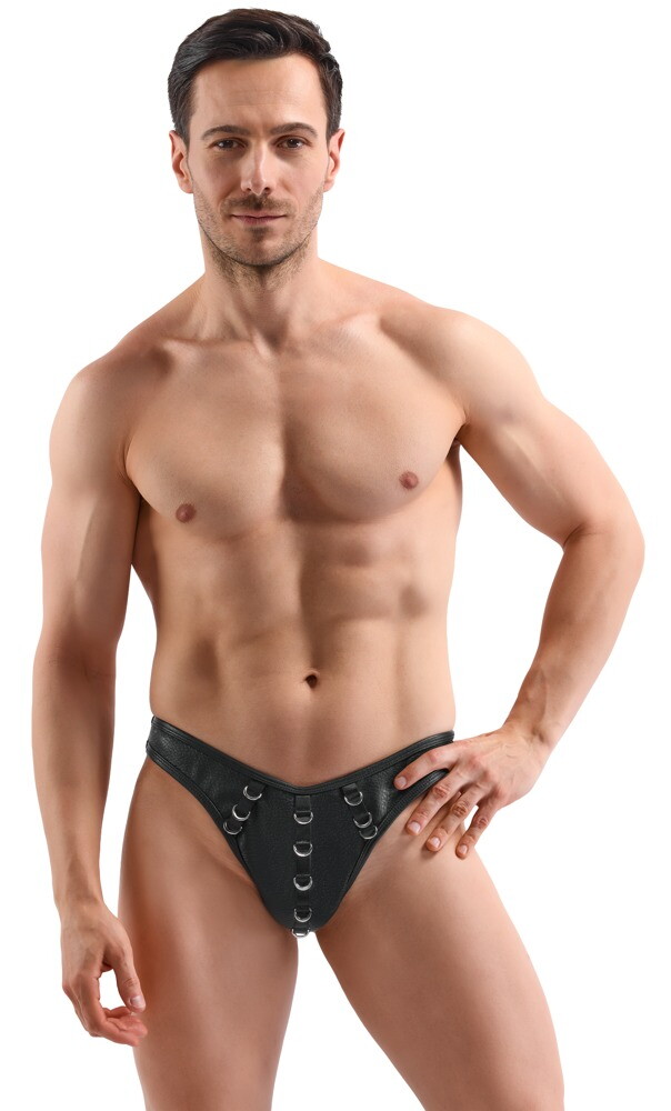 Riostring aus stilvollem Lederimitat