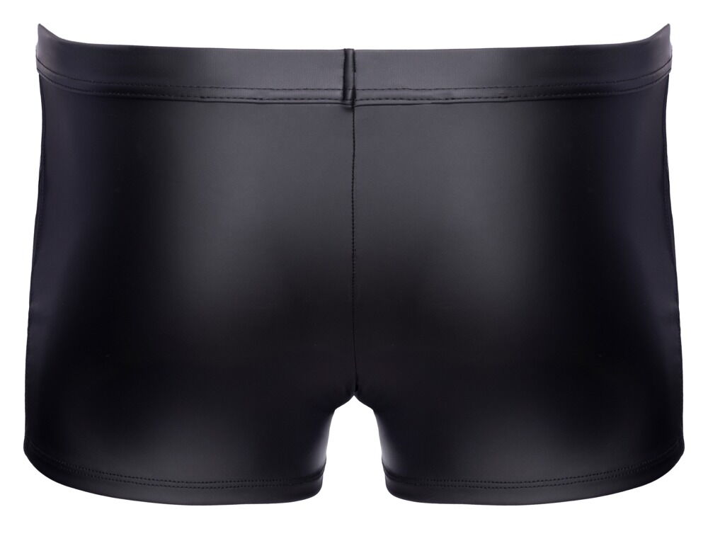 Pants im stylischen Material-Mix