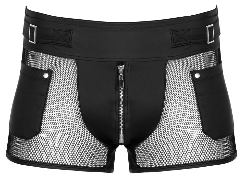 Pants im Mattlook mit Netz-Einsätzen