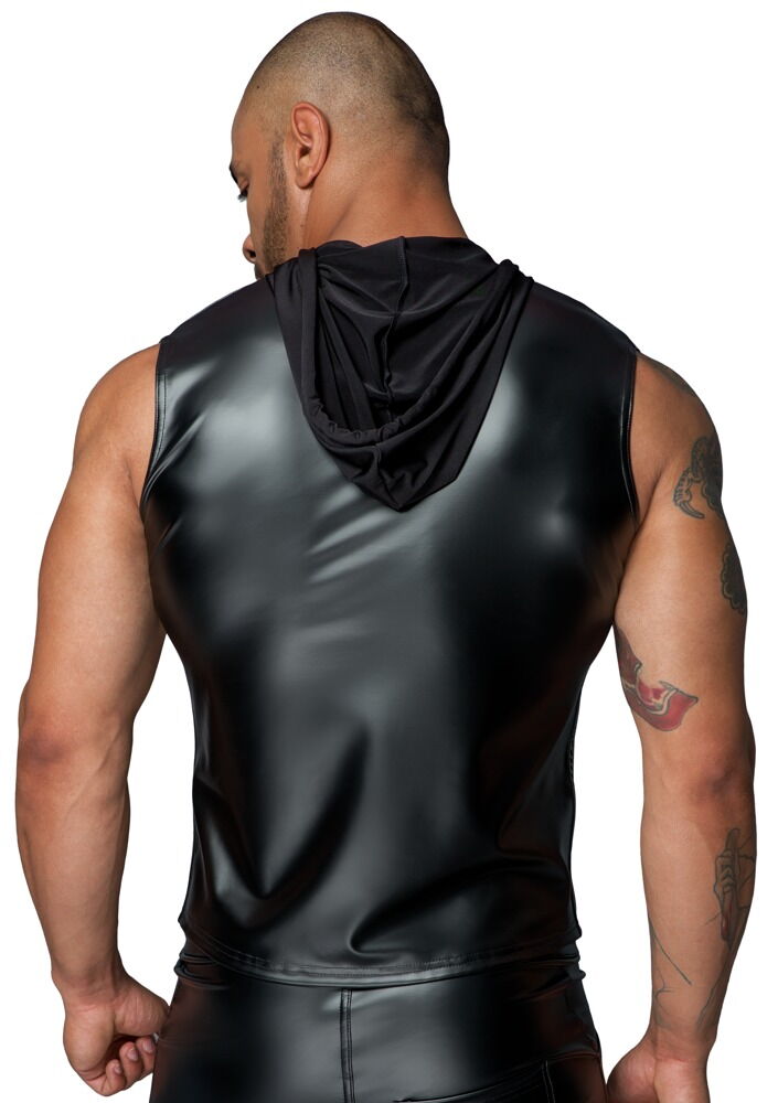 Kapuzen-Shirt „Missbehaved“ im Powerwetlook