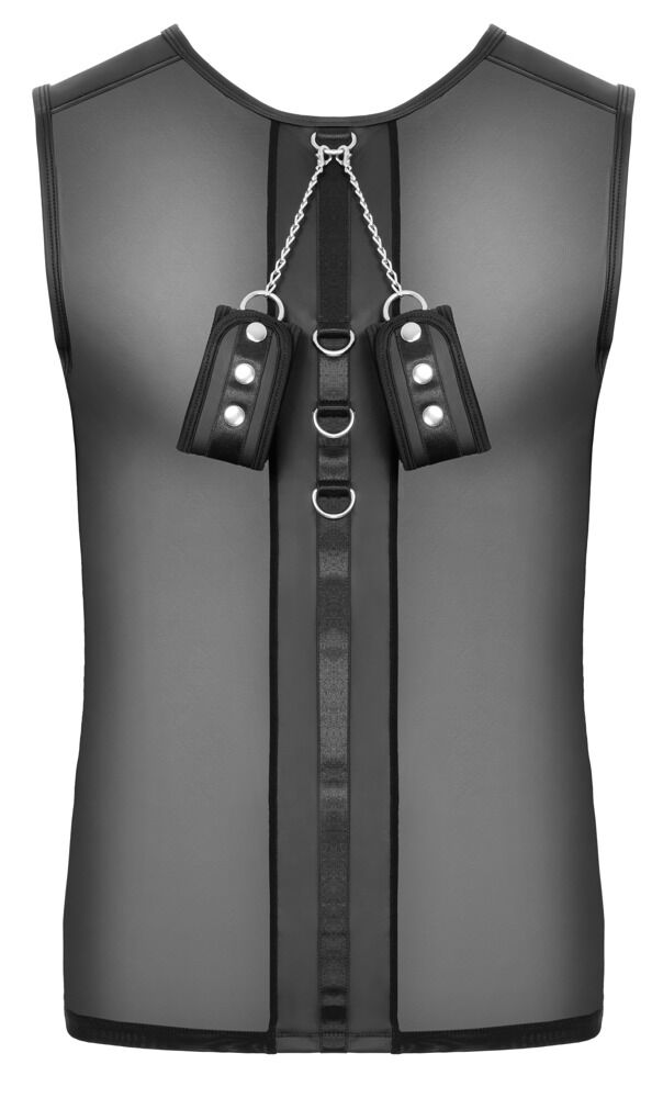 Netz-Shirt inklusive Soft-Handfesseln