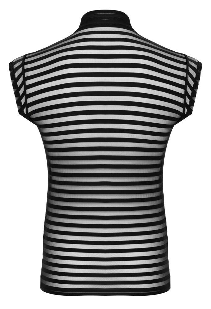 Shirt im transparenten Streifen-Look